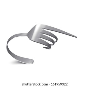 Bent Fork Pointing