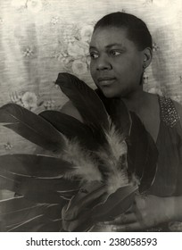 Bessie Smith, American blues singer, portrait by Carl Van Vechten, February 3, 1936.