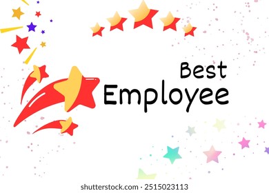 Best Employee, Employee of the month award, Employee of the month certificate and celebration - Powered by Shutterstock