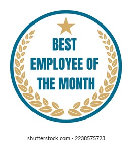 Best employee of the month symbol icon - Powered by Shutterstock