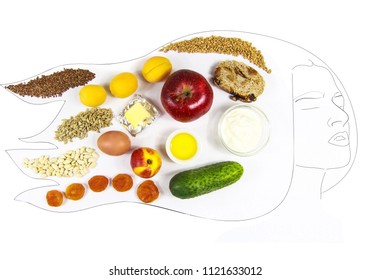 Hair Food Infographics Images Stock Photos Vectors Shutterstock