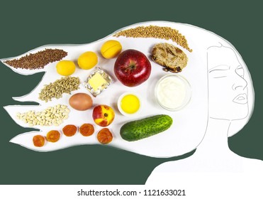 Hair Food Infographics Images Stock Photos Vectors Shutterstock