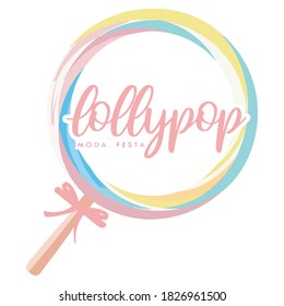 Best Lollipop Logo Illustration Design