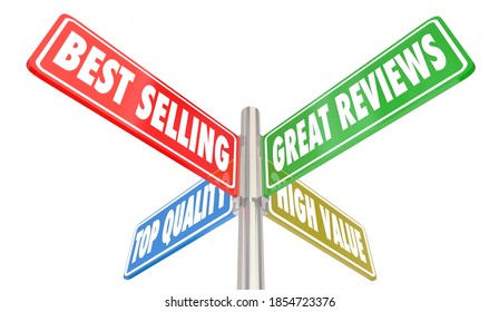 Best Selling Great Reviews Top Quality High Value Signs 3d Illustration