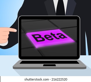 Beta Button Displaying Development Or Demo Version
