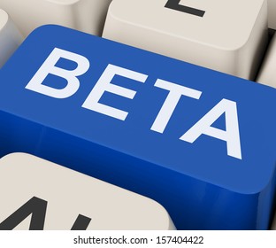 Beta Key Showing Development Or Demo Version