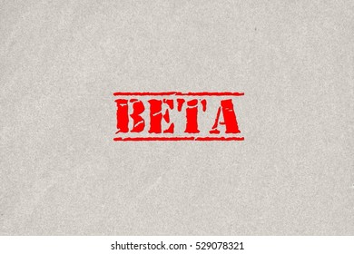 Beta text