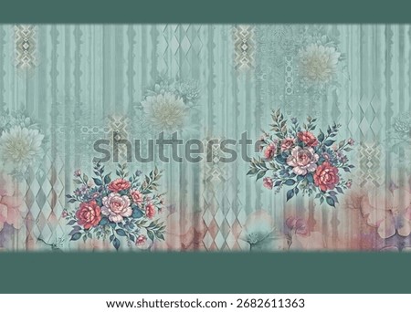 Beutiful flower and texture and design 