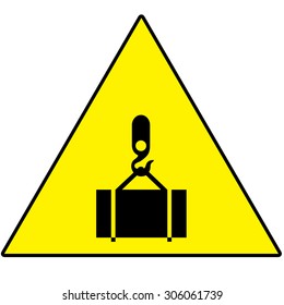 Beware Suspended Load Symbol