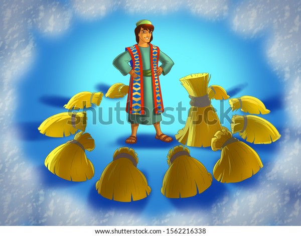 Bible pictures of Joseph's coat and dreams