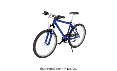 bike with kickstand