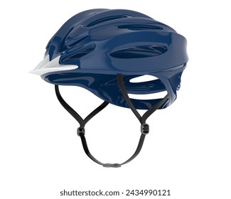 Bicycle helmet isolated on background. 3d rendering - illustration