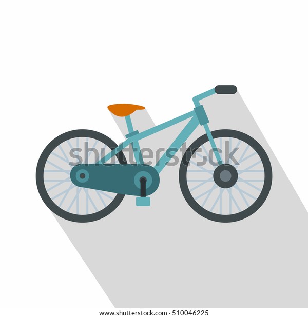 Bicycle icon. Flat illustration of bicycle  icon\
for web design