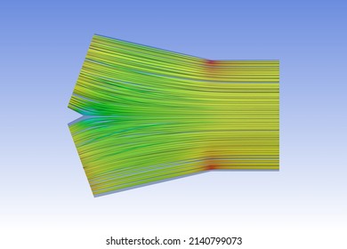 Bifurcation 40 Degree Hydropower Stock Illustration 2140799073 ...