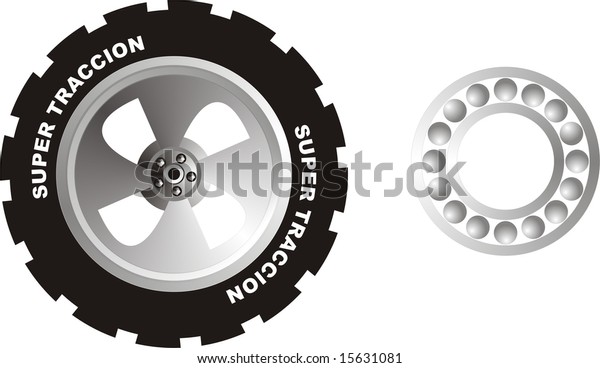 Big 4x4 Tires: стоковая иллюстрация, 15631081 | Shutterstock