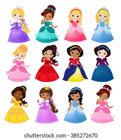 Princess Cartoon Images Stock Photos Vectors Shutterstock