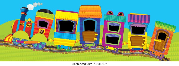 Big Cartoon Train 1