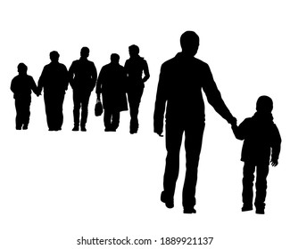 Free Free 226 Father And Son Walking Svg SVG PNG EPS DXF File