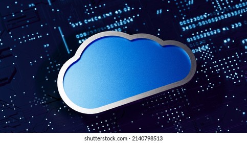 Big Data, Cloud Computing, Block Chain, Hybrid Cloud, Multi Cloud, Web3, Metaverse 3d Illustration