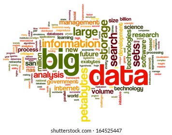 7,144 Big Data Word Cloud Images, Stock Photos & Vectors 