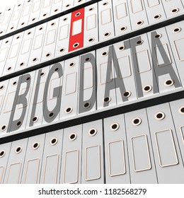 Big Data Tools Digital Toolbox 3d Rendering Shows Mainframe Computing Management Improvement And Storage Process