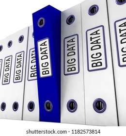 Big Data Tools Digital Toolbox 3d Rendering Shows Mainframe Computing Management Improvement And Storage Process