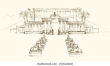 68 Temple of edfu Stock Illustrations, Images & Vectors | Shutterstock