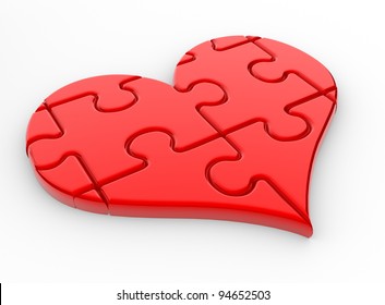 5,300 Puzzle pieces heart shape Images, Stock Photos & Vectors ...