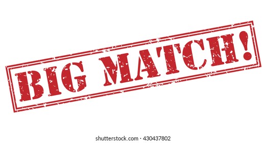 Big Match! Stamp