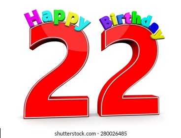 382 22 birthday cake Images, Stock Photos & Vectors | Shutterstock