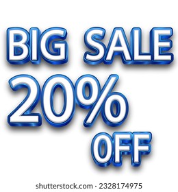 Big sale 20% percent off. Special offer 20% percent off. Discount numbers.20 %percent discount.20% percent off. - Powered by Shutterstock