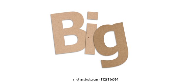 big in white background 