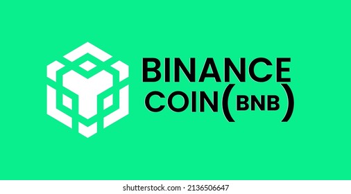 Binance Coin BNB Crypto Currency New Logo Concept On Isolated Background. Used For Financial Articles, Web, Banner, Poster, Social Media.