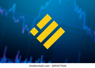 Binance USD Cryptocurrency. BUSD Coin Growth Chart On The Exchange, Chart