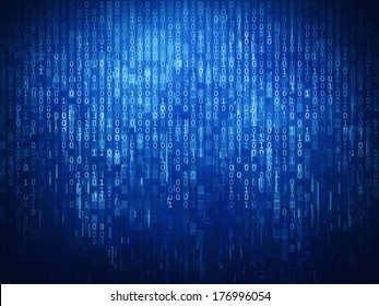 Binary Code Background