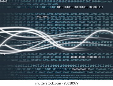 Binary Code. Binary Data. Computer forensic investigation