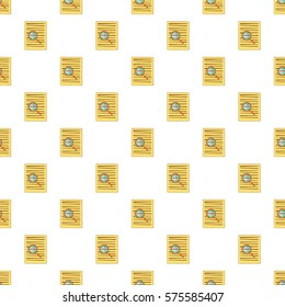 Binary code in magnifier pattern. Cartoon illustration illustration of binary code in magnifier  pattern for web