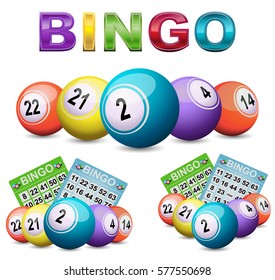 Bingo Icons Stock Illustration 577550698 | Shutterstock