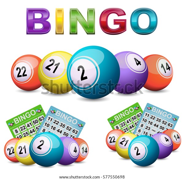 Bingo Icons Stock Illustration 577550698 | Shutterstock