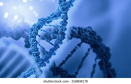 Biochemistry Background Concept High Tech Dna Stock Illustration ...