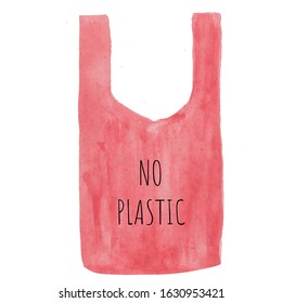 Biodegradable Bag With The Words 