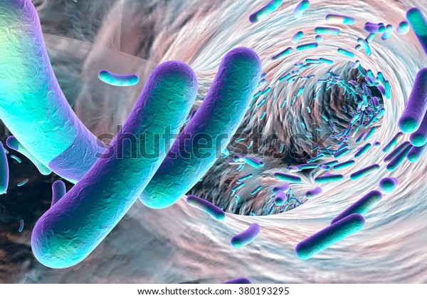 Biofilm Von Antibiotikaresistenten Bakterien Nahaufnahme Bild Stockillustration