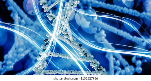 Biotechnology background concept