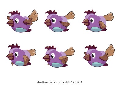 Bird Animation Frames