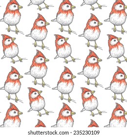 Bird Illustration Bird Pattern Stock Illustration 235230109 | Shutterstock
