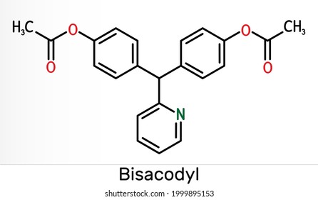 Bisacodyl Bisacodil Molecule Stimulant Laxative Drug Stock Illustration   Bisacodyl Bisacodil Molecule Stimulant Laxative 260nw 1999895153 