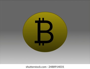 Bitcoin payment logo or commonly called crypto