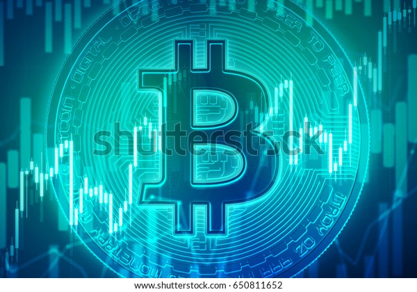 Bitcoin Success Graph Charts Climbing Bitcoin Stock Illustration 650811652