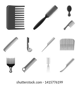 Bitmap Design Brush Hair Logo Collection Stock Illustration 1415776199 ...