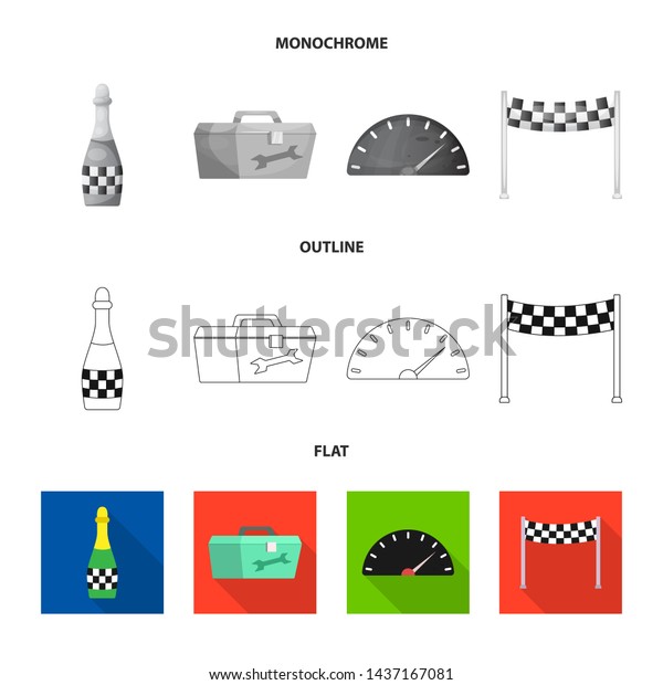 bitmap design of car and rally icon.\
Collection of car and race stock bitmap\
illustration.